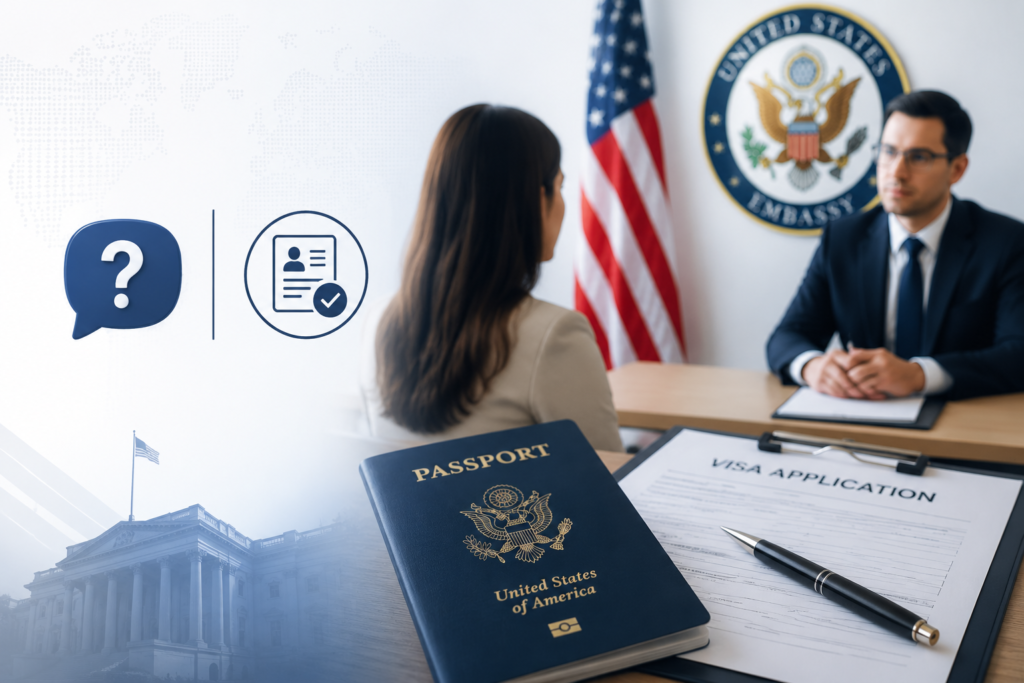 Frequently Asked U.S. Embassy Visa Interview Questions in 2026