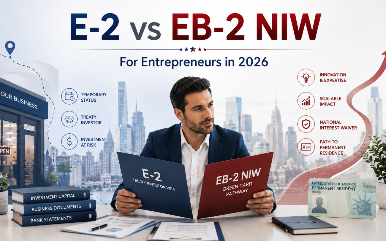 E2 visa vs EB2 NIW