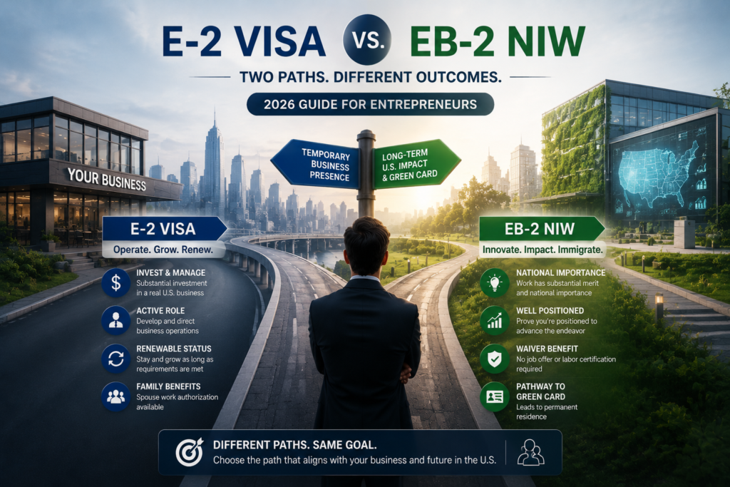 E-2 Visa vs EB-2 NIW