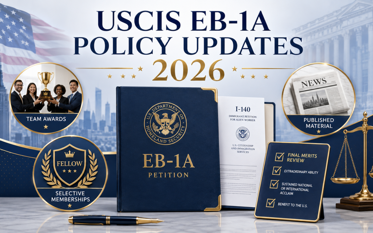 USCIS EB-1A policy updates