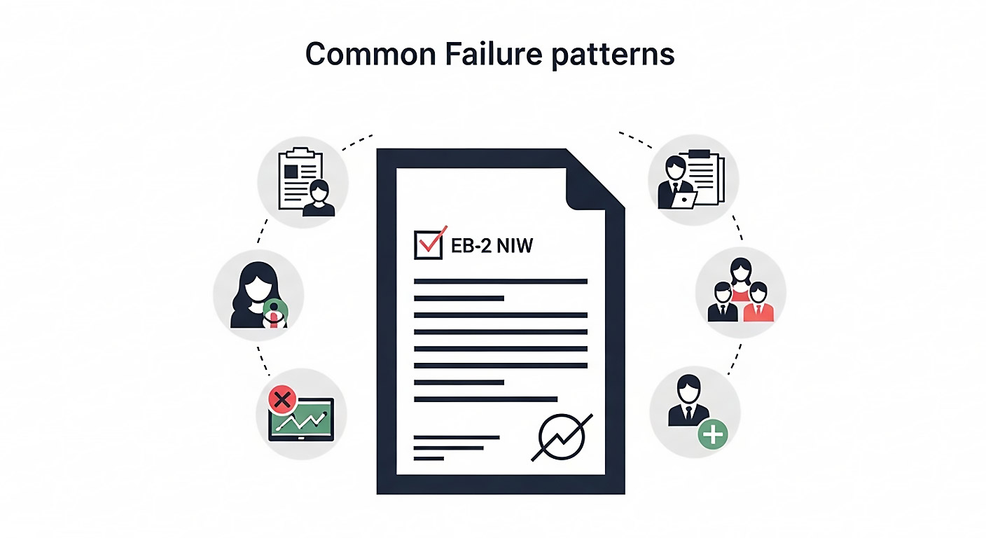 EB-2 NIW Common Failure Patterns