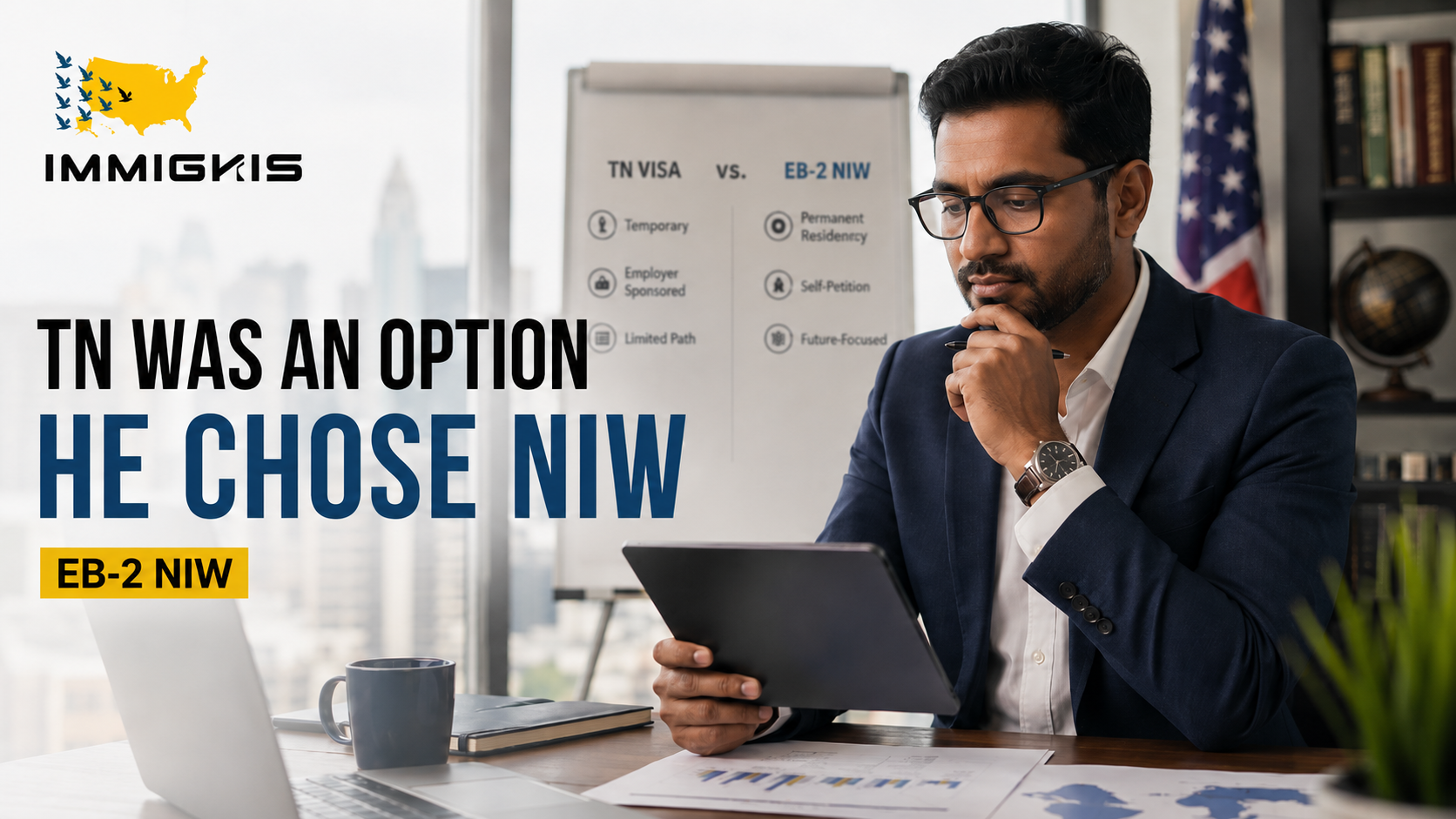 EB-2 NIW medical imaging engineer approved - Canadian TN visa choice CT ultrasound X-ray