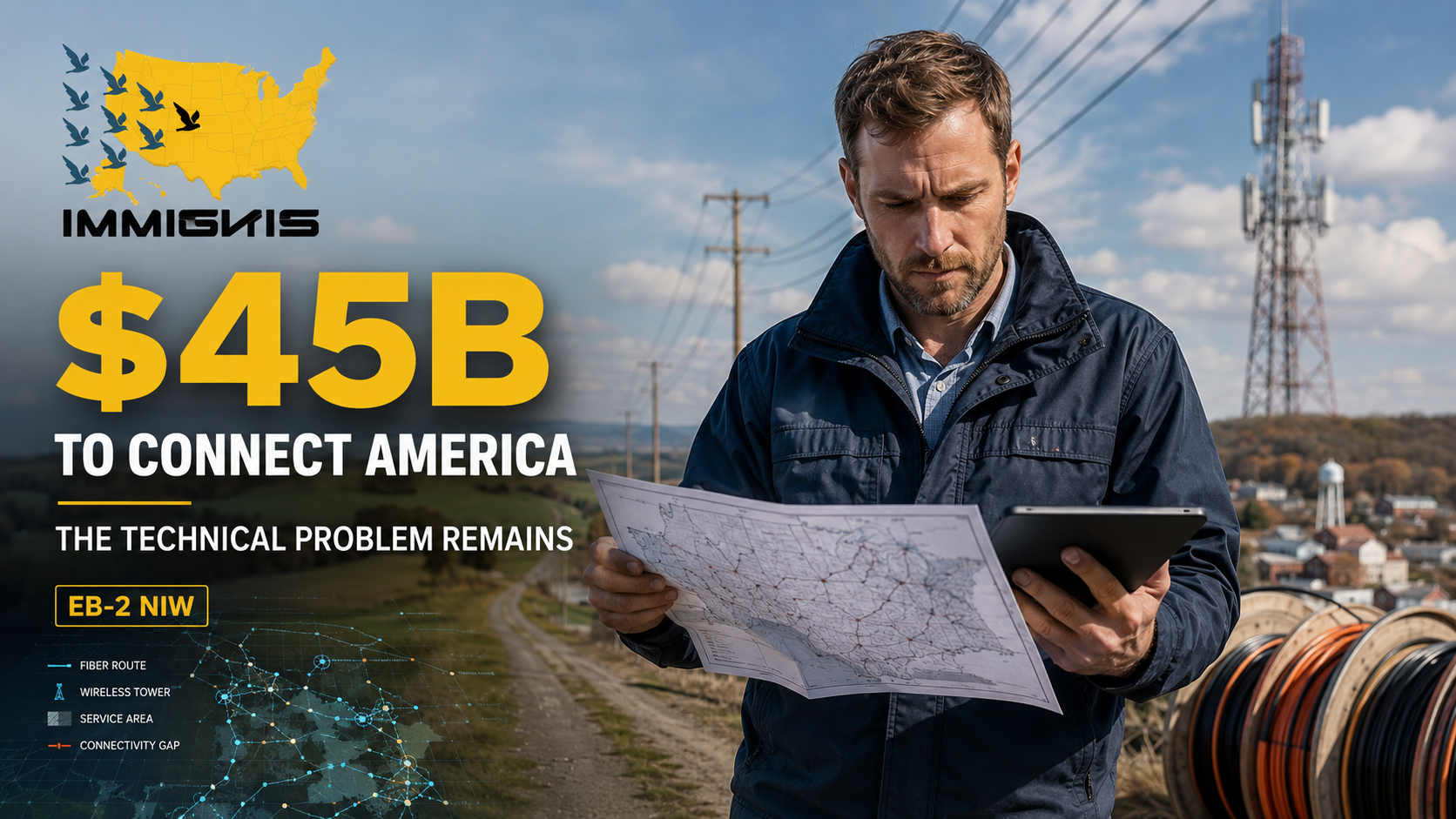EB-2 NIW open network architecture engineer approved - OpenRAN broadband BEAD program Norway