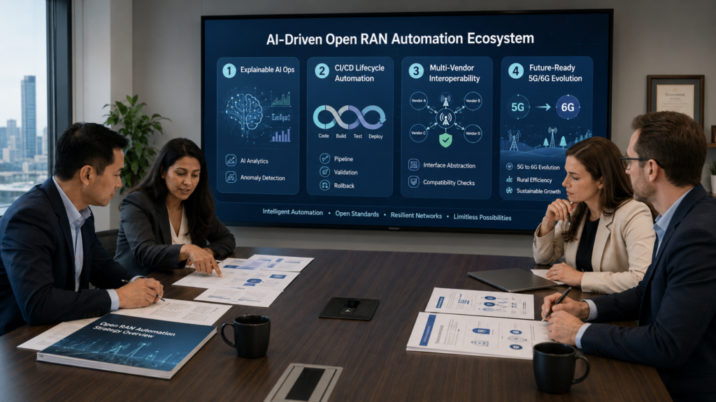 EB-2 NIW Open RAN engineer automation ecosystem