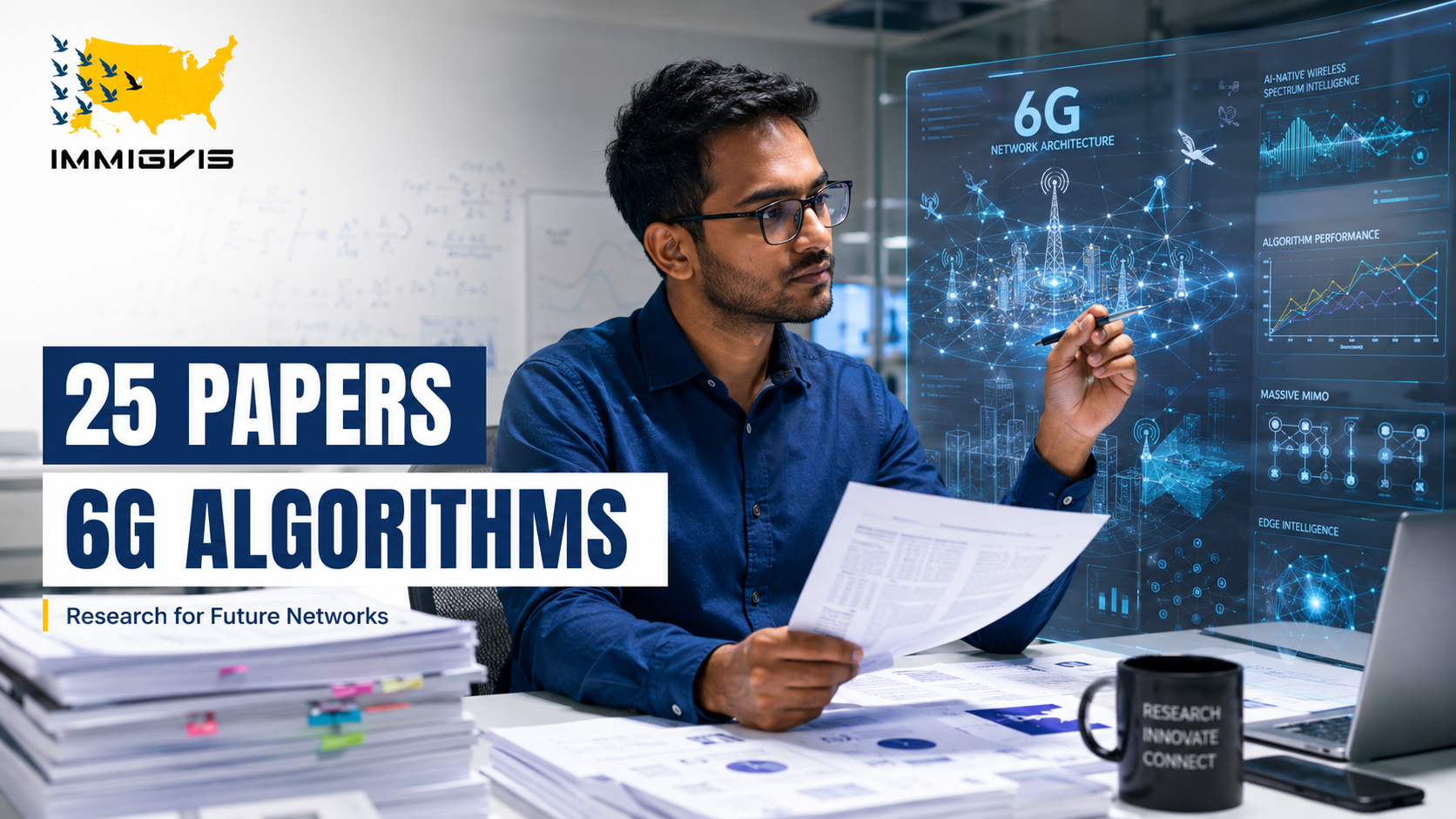 EB-2 NIW 6G wireless researcher approved - 537 citations IEEE Senior Member national security priority