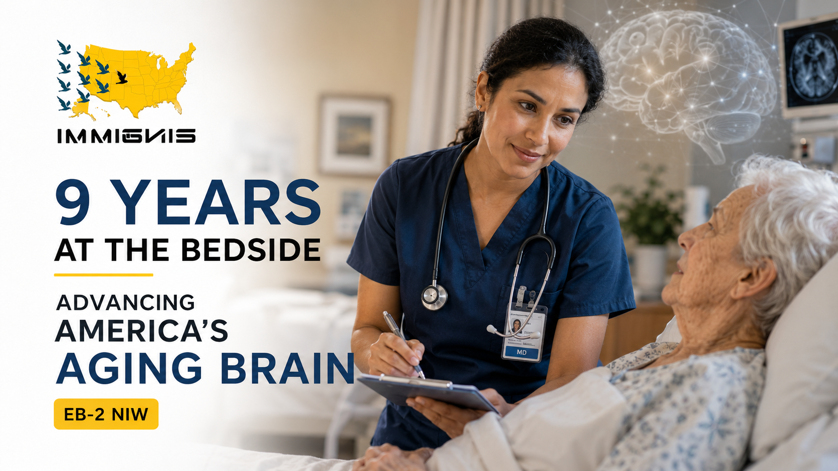 EB-2 NIW for Physical Therapists aging brain care