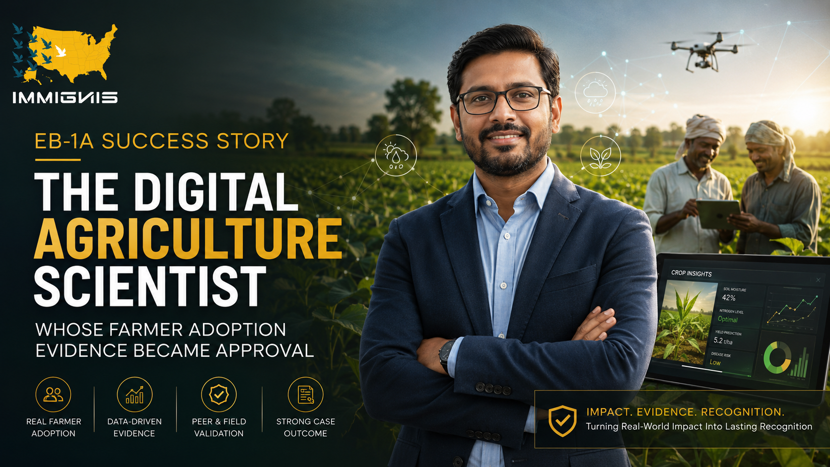 EB-1A digital agriculture scientist