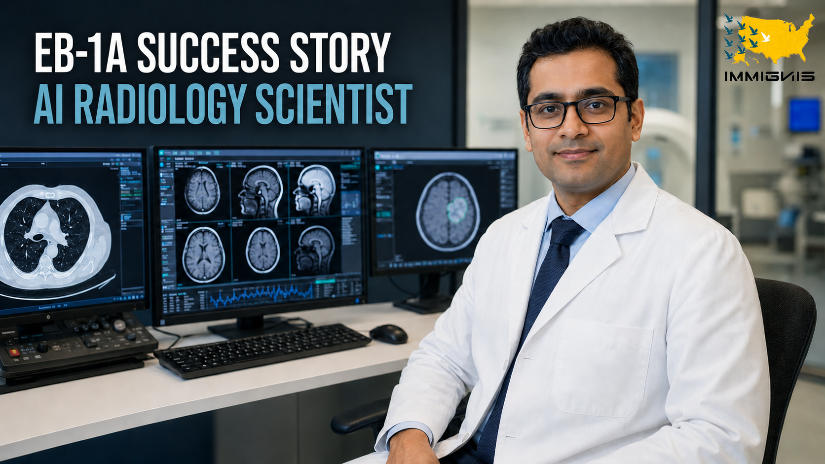 AI radiology EB-1A approval