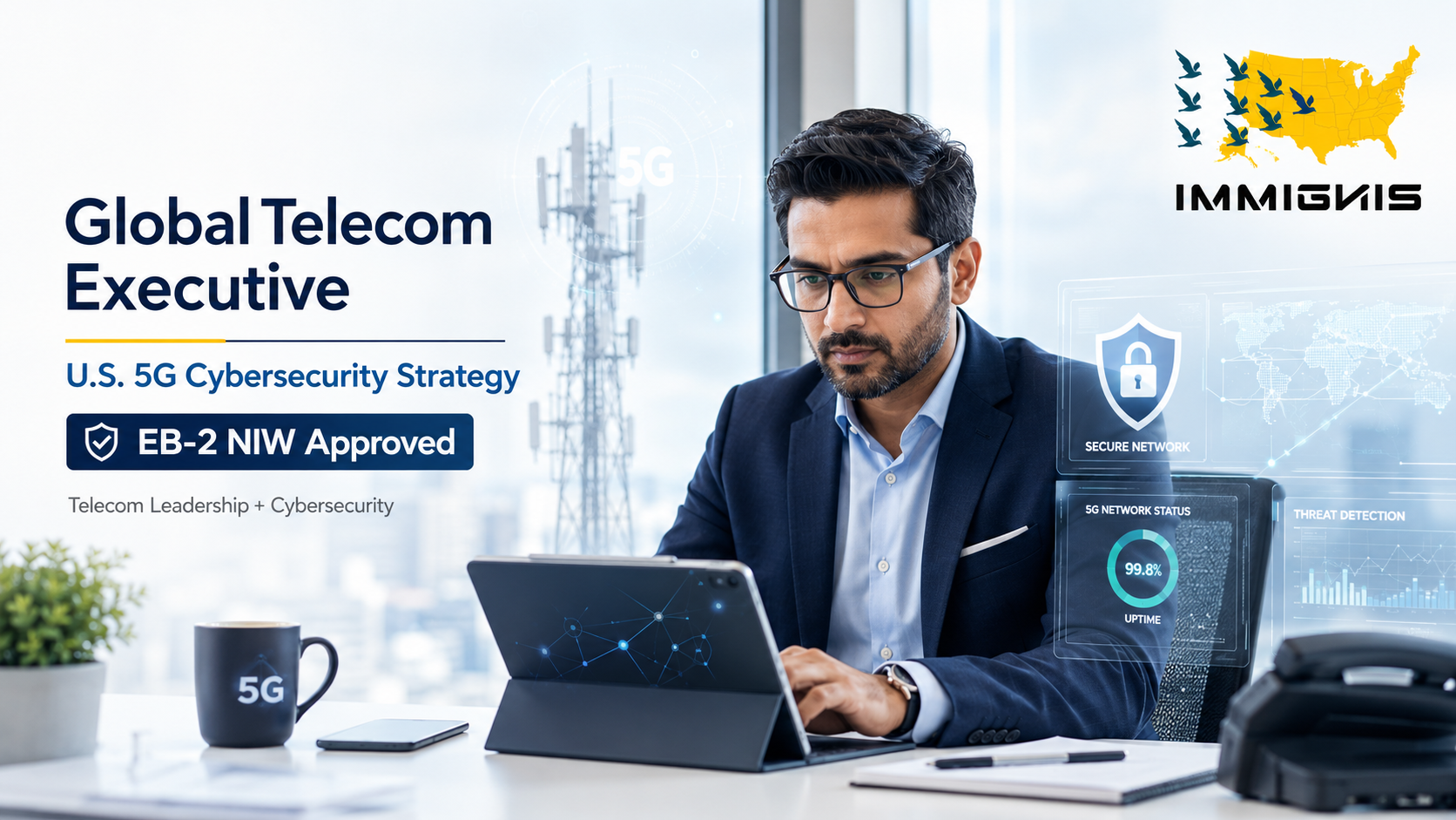 EB-2 NIW Approval for 5G telecom leader case