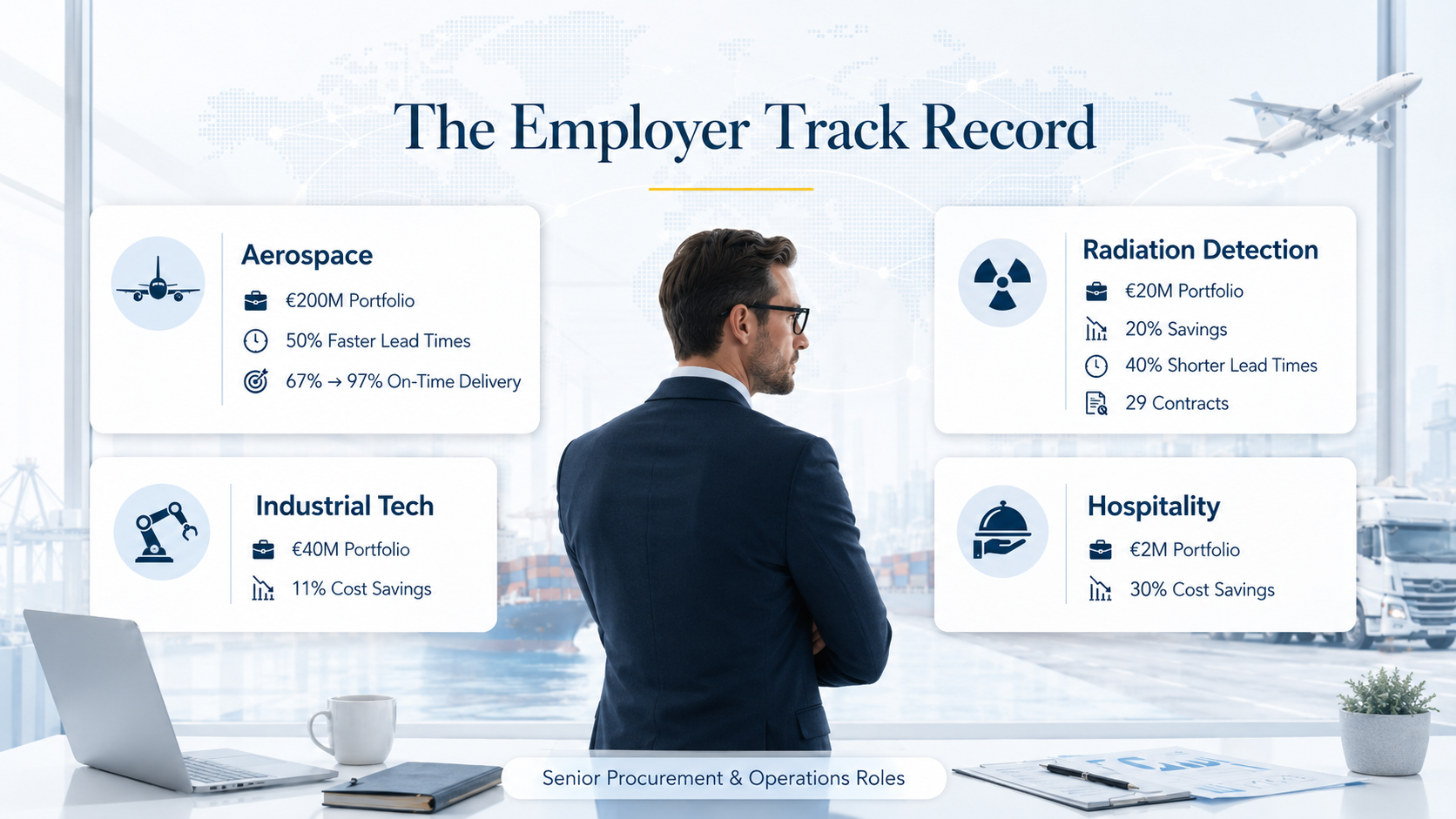 EB-2 NIW for Supply Chain Consultant employer track record