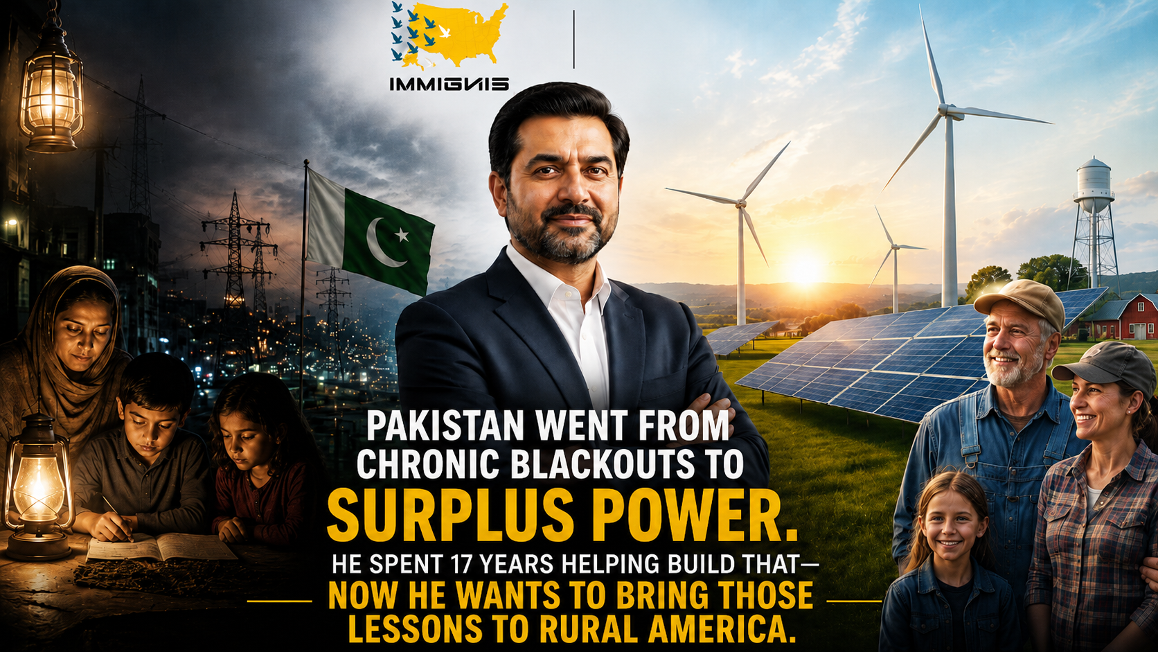 Pakistani energy expert bringing surplus power lessons to rural America