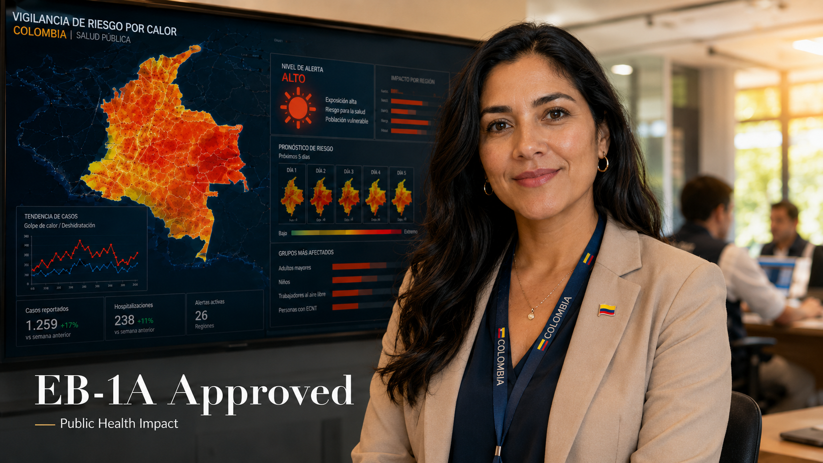 EB-1A public health epidemiologist
