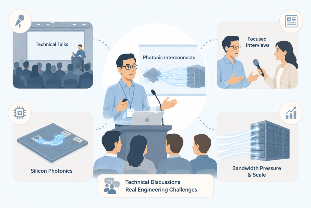 Silicon Photonics Approval through conference talks