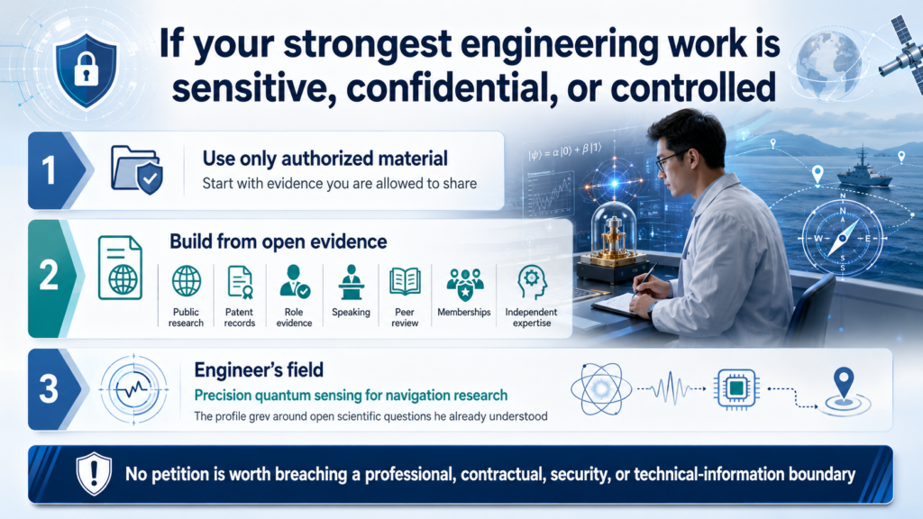 EB-1A quantum sensing engineer 