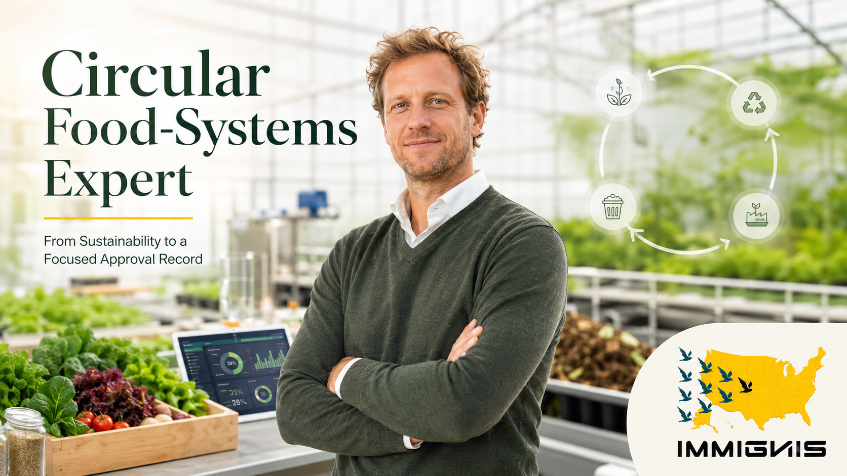 EB-1A approval in circular food systems for a Dutch upcycled protein expert