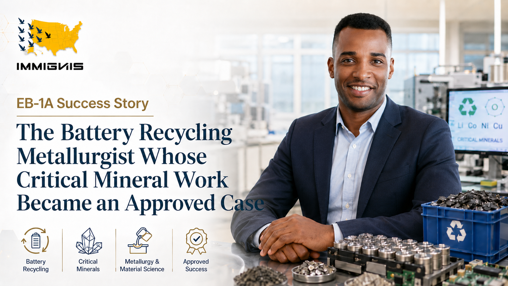EB-1A Approval Case Recycling Metallurgist