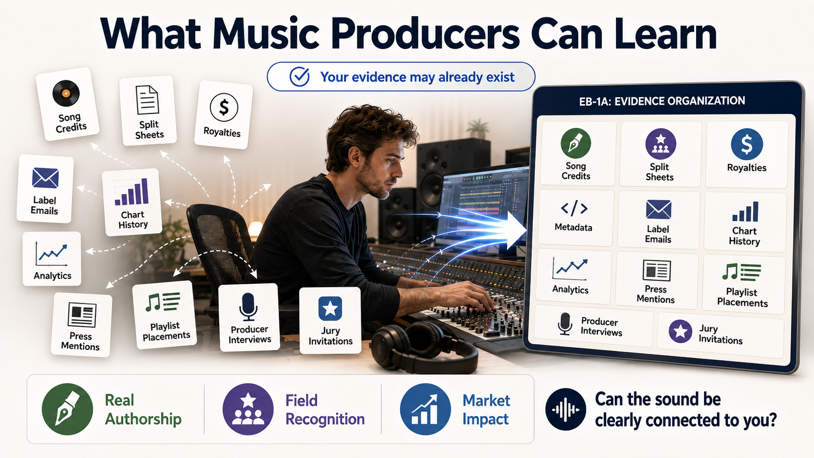 EB-1A for Music Producers Evidence Organization