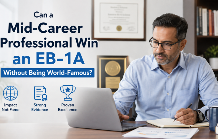 Can a Mid-Career Professional Win an EB-1A Without Being World-Famous
