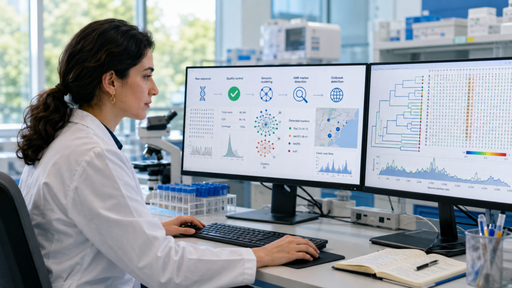 Bioinformatics scientist EB-1A pipeline validation
