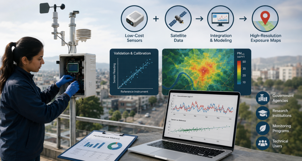 Air quality scientist EB-1A sensor integration evidence