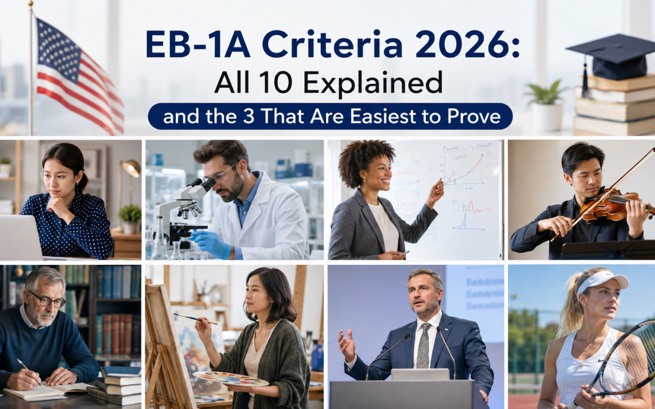 EB-1A criteria 2026 complete guide