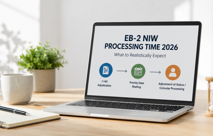 EB-2 NIW processing time 2026 timeline